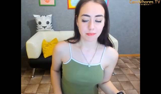 Springishere spread her ass and kneels for your cum