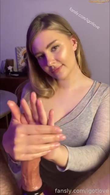 igotlove fansly handjob with big facial