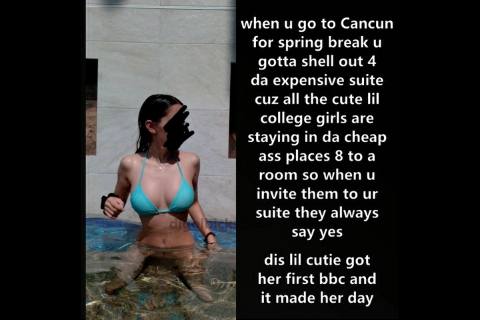 taking bbc on spring break cancun