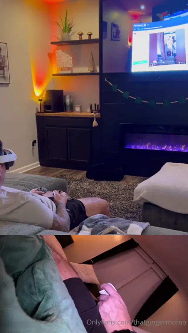 Morgan thatgingermo aka thatgingermomo – 03-17-2025 OnlyFans Video – Imagine watching my videos on VR while I suck you off