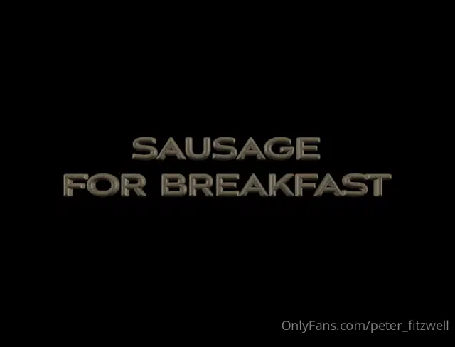 Peter Fitzwell aka peter_fitzwell – 08-18-2024 OnlyFans Video – Sausage For Breakfast Aliyah was starving for breakfast, so I offered her my special big breakfast