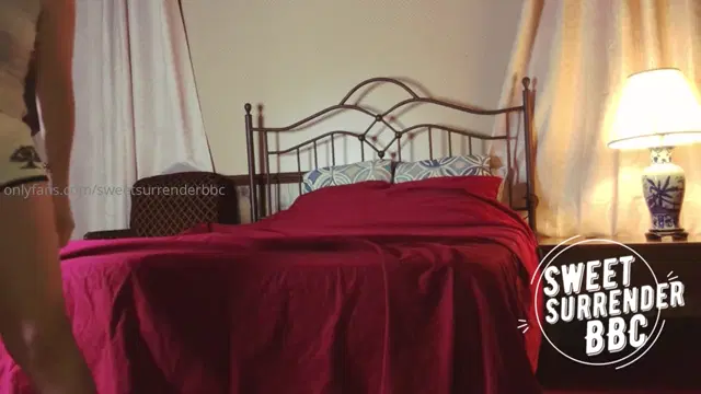 Sweet Surrender aka sweetsurrenderbbc – 09-17-2025 OnlyFans Video – OFFICIAL PREVIEW for my NEWEST BBC Adventure calledQOS Shorts, Red Sheets, amp a CREAMPIE!3 video angles