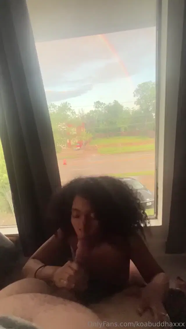 Koa Buddhaxxx aka koabuddhaxxx – 05-16-2025 OnlyFans Video – we some lucky fuckers fuckin in front of the rainbow