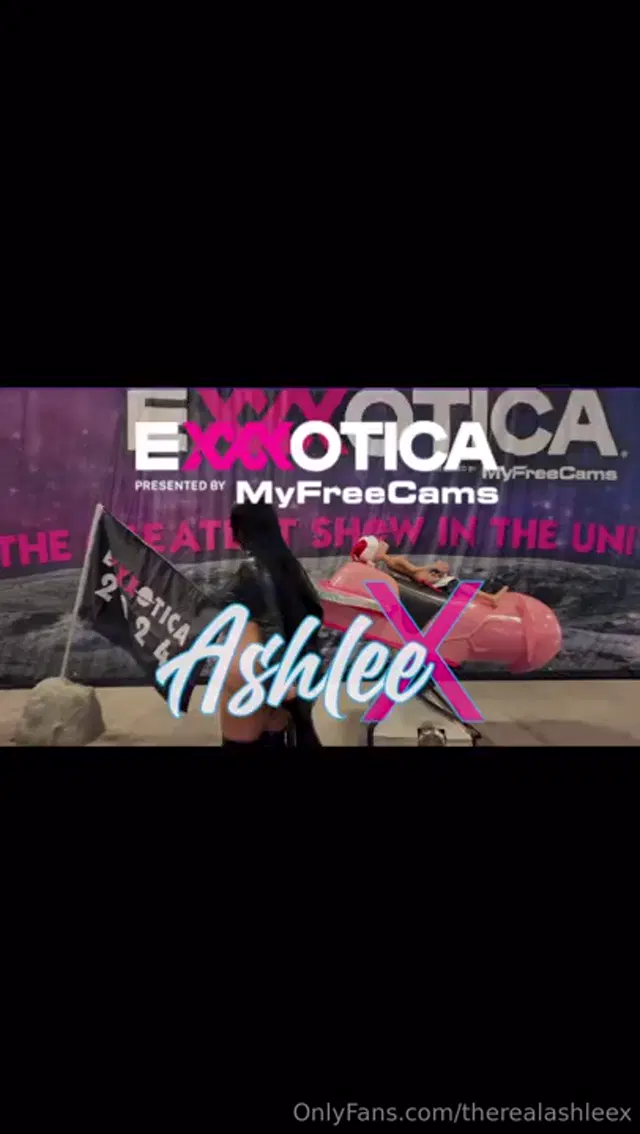 Therealashleex aka therealashleex – 11-14-2025 OnlyFans Video – Hey guys I am going to be at EXXXOTICA in DC 125 GRAB YOUR