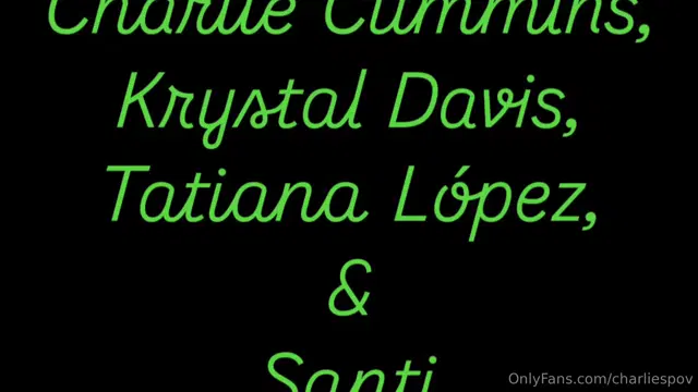Charlie C aka charliespov – 12-08-2024 OnlyFans Video – Ive been behind with posting but check out my hot MFFM 4some with krystaldavisfree lopeztatianaxxx and