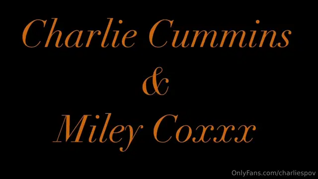 Charlie C aka charliespov – 11-05-2025 OnlyFans Video – Tomorrow at 12pm ET Ill be releasing on here this video I made with mileycoxxx