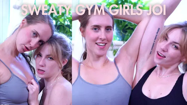 The Sensitive Spot by Stella Elle – Sweaty Gym Armpit Joi With Cadence Lux And Stella Elle