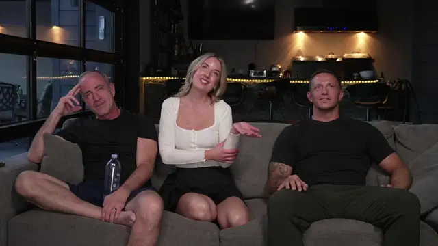 BlondeFoxSilverFox aka blondefoxsilverfox – 03-17-2025 OnlyFans Video – First MFM with RokcoThis is a trailer for our first MFM show with Rokco and his
