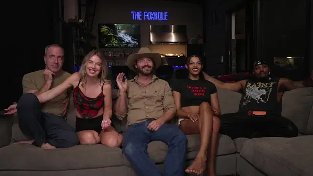 BlondeFoxSilverFox aka blondefoxsilverfox – 10-17-2025 OnlyFans Video – Three Couples Swap with Triple CreampieThis is natashaxcarter and redactedxxx first time in The Foxhole! They