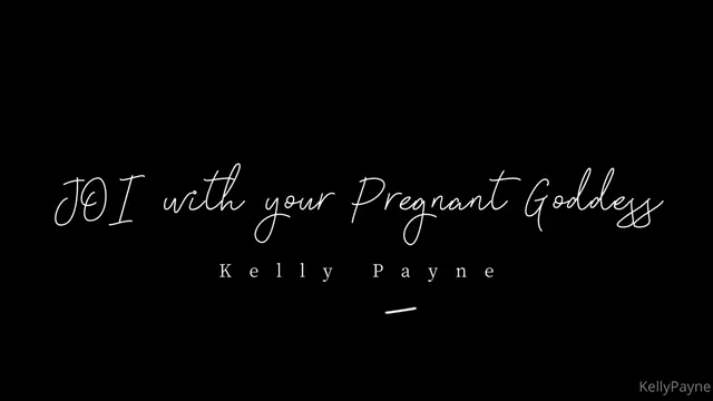 Kelly Payne aka kellypayne – 10-18-2025 OnlyFans Video – JOI with your pregnant GoddessYour nine month pregnant goddess is wearing sexy red lingerie and ready