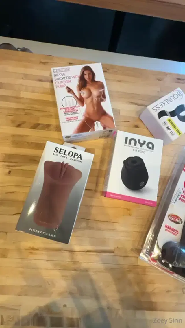 Mylifeasvia aka mylifeasvia – 11-13-2025 OnlyFans Video – just in case yall didn’t see my haul from the sex store which toy do you