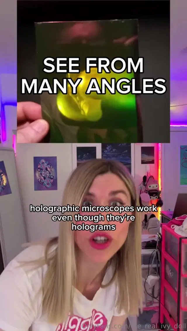 Ivy Doll aka the_real_ivy_doll – 01-19-2026 OnlyFans Video – Have you seen the other angle Curious Holograms let you see a scene from many angles