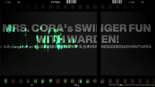 Mrs. Cora Cox VIP aka mrscoracoxvip – 11-27-2025 OnlyFans Video – NEW movie release coming your way on Friday! This is some old school swinging action
