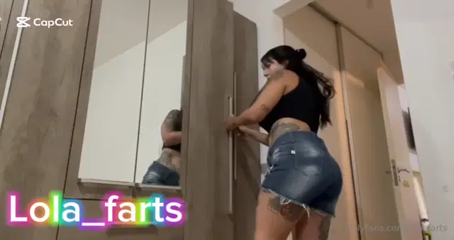 Lola Farts aka lola_farts – 02-18-2025 OnlyFans Video – These jean shorts make my farts rumble