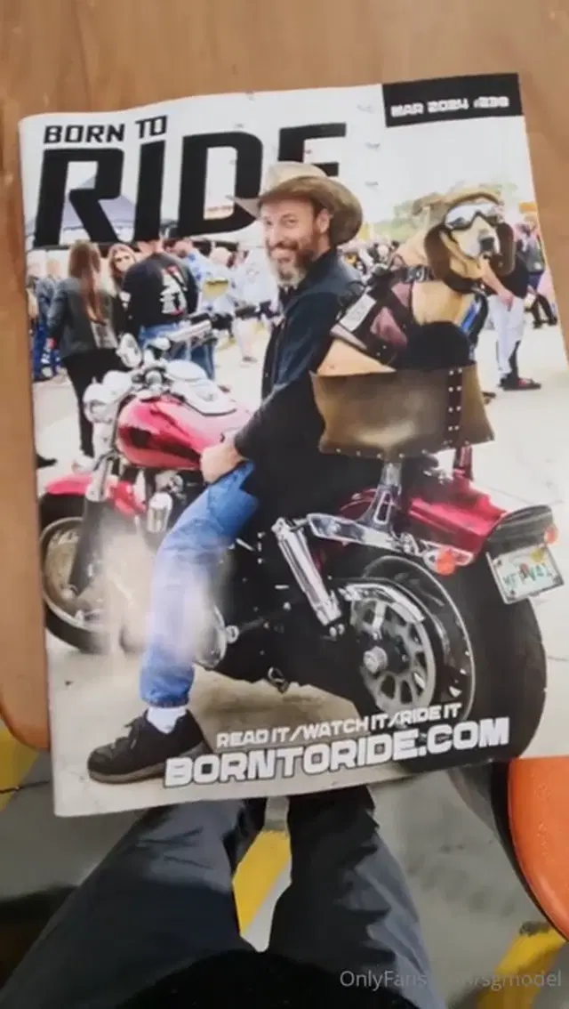 Sgulley aka sgmodel – 03-08-2024 OnlyFans Video – Finally getting photos from my Born to Ride magazine photoshoot! Stay tuned