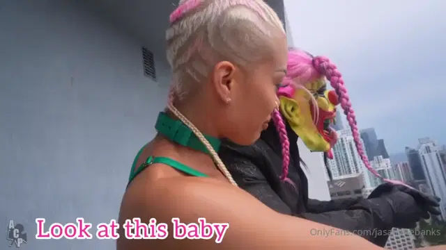 Jasamine Banks aka jasaminebanks – 10-19-2024 OnlyFans Video – I ran into a clown after watching Joker 2