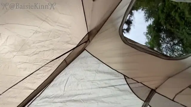 BaisieKinn aka baisiekinn – 09-10-2025 OnlyFans Video – Part two under the redwoods her slim body trembling, tits bare and perfect, every sloppy thrust