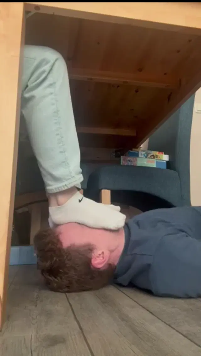 KDBloom – After The Gym He Licks My Dirty Nike Socks Under The Table While I Text My Lover Until He Almost