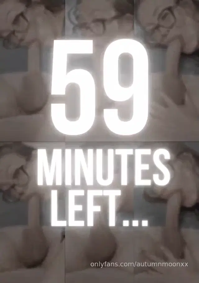 Autumn Moon aka autumnmoonxx – 05-09-2025 OnlyFans Video – Less than an hour to go59 minutes until the heat drops!