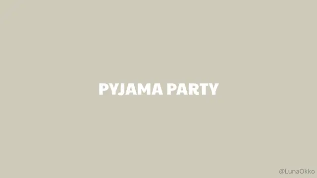 Luna Okko aka lunaokko – 01-14-2026 OnlyFans Video – VIDEO PYJAMA PARTYCozy afternoon at home