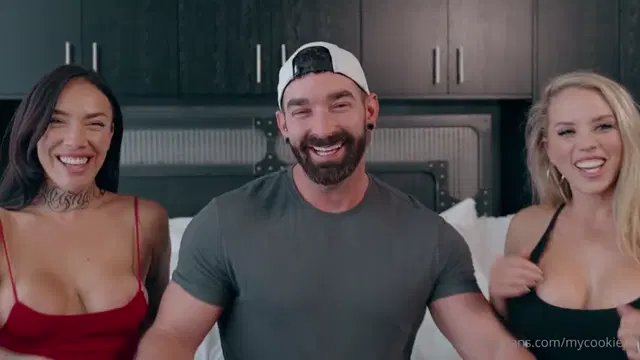 Mycookiejar aka mycookiejar – 02-22-2026 OnlyFans Video – We were all really into each other Our threesome with socanuma was so hot and