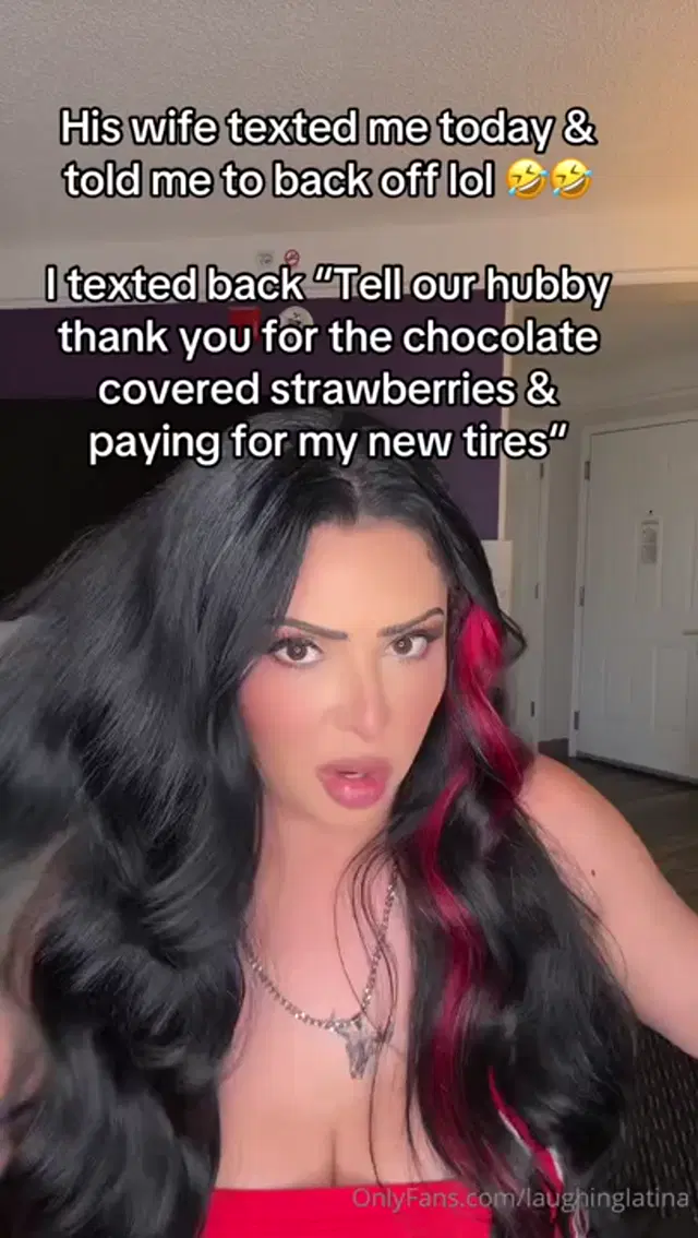 Jasmine Mendez aka laughinglatina – 07-07-2025 OnlyFans Video – Your mans wallet works harder for me than he ever did for you