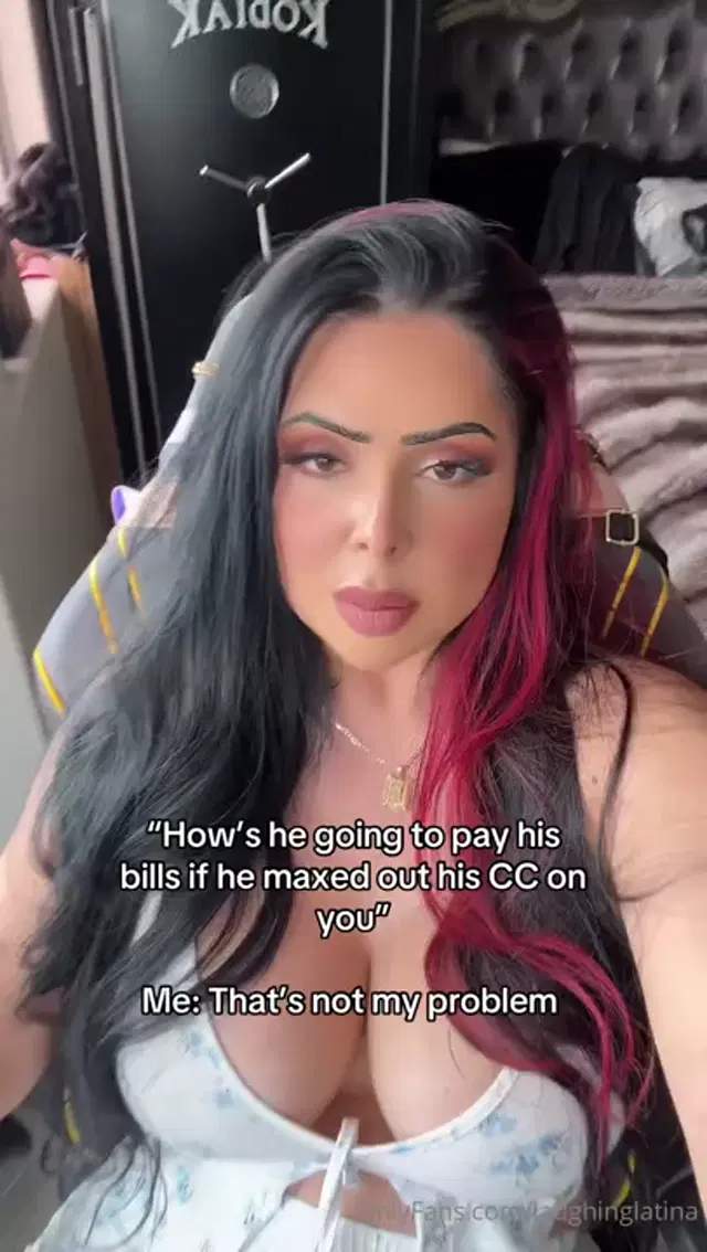 Jasmine Mendez aka laughinglatina – 09-21-2025 OnlyFans Video – That’s not my problem