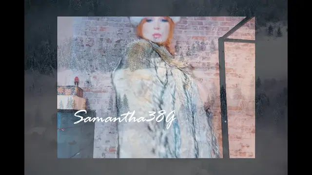 Samantha38G – Samantha 38G Showing Off A Fancy Full Length Fur Coat & Then Masturbating Mp4