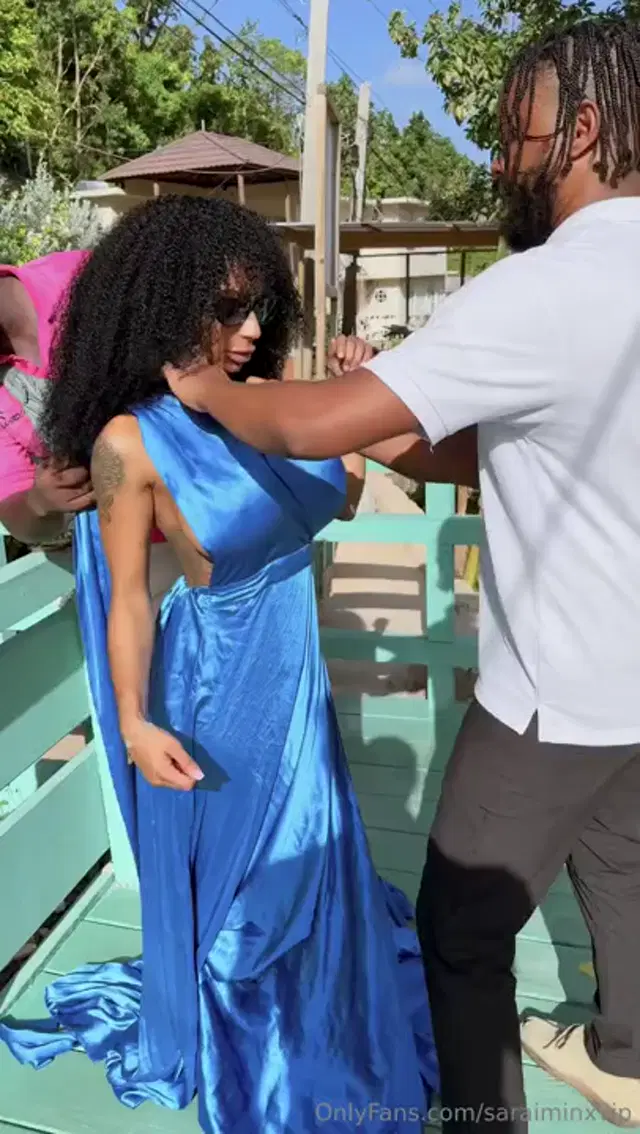Sarai Minx aka saraiminxvip – 09-27-2025 OnlyFans Video – I finally got to do the swing photoshoot in Ocho Rios, Jamaica This was such
